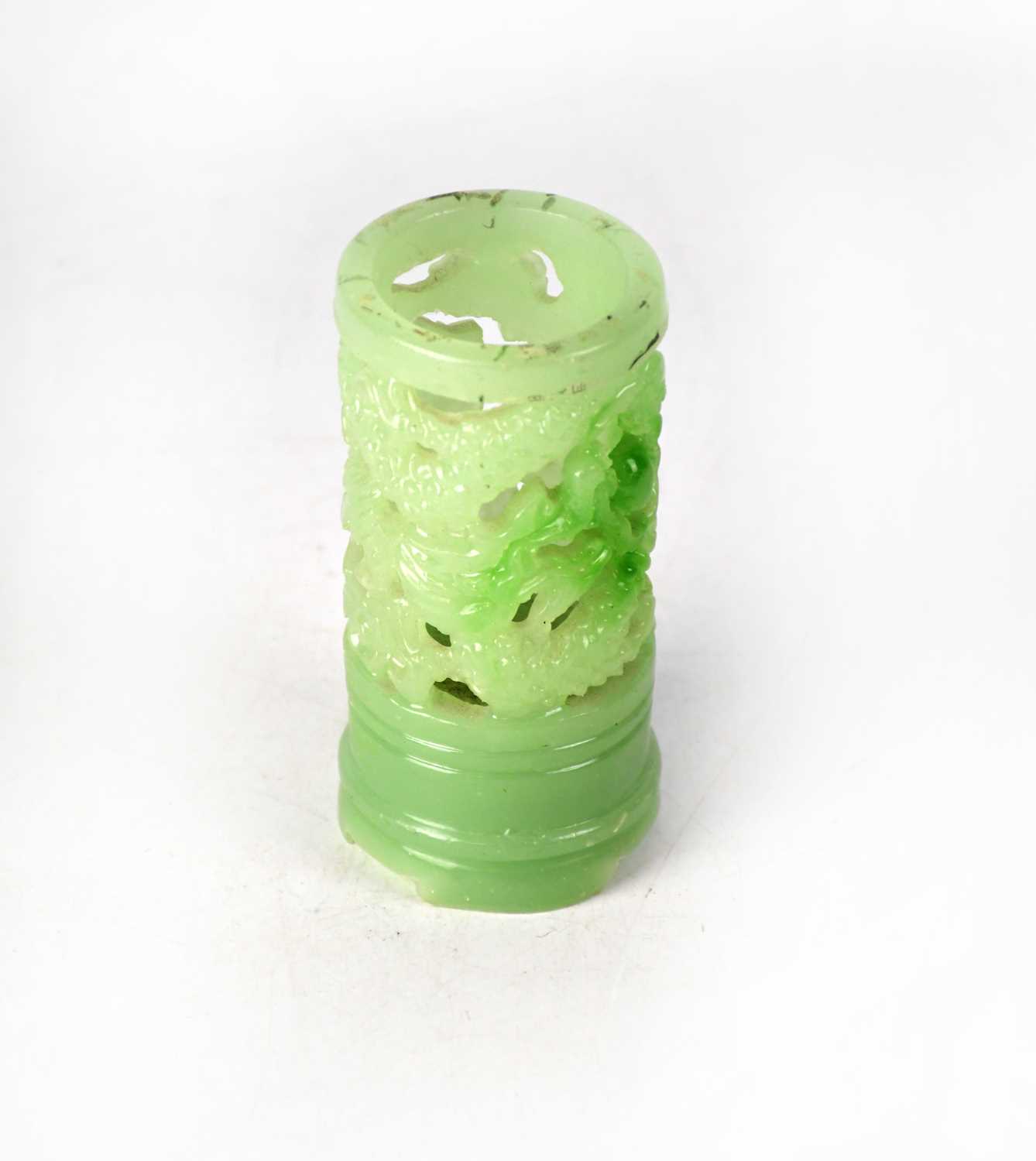 Lot 425 - A Jade vase