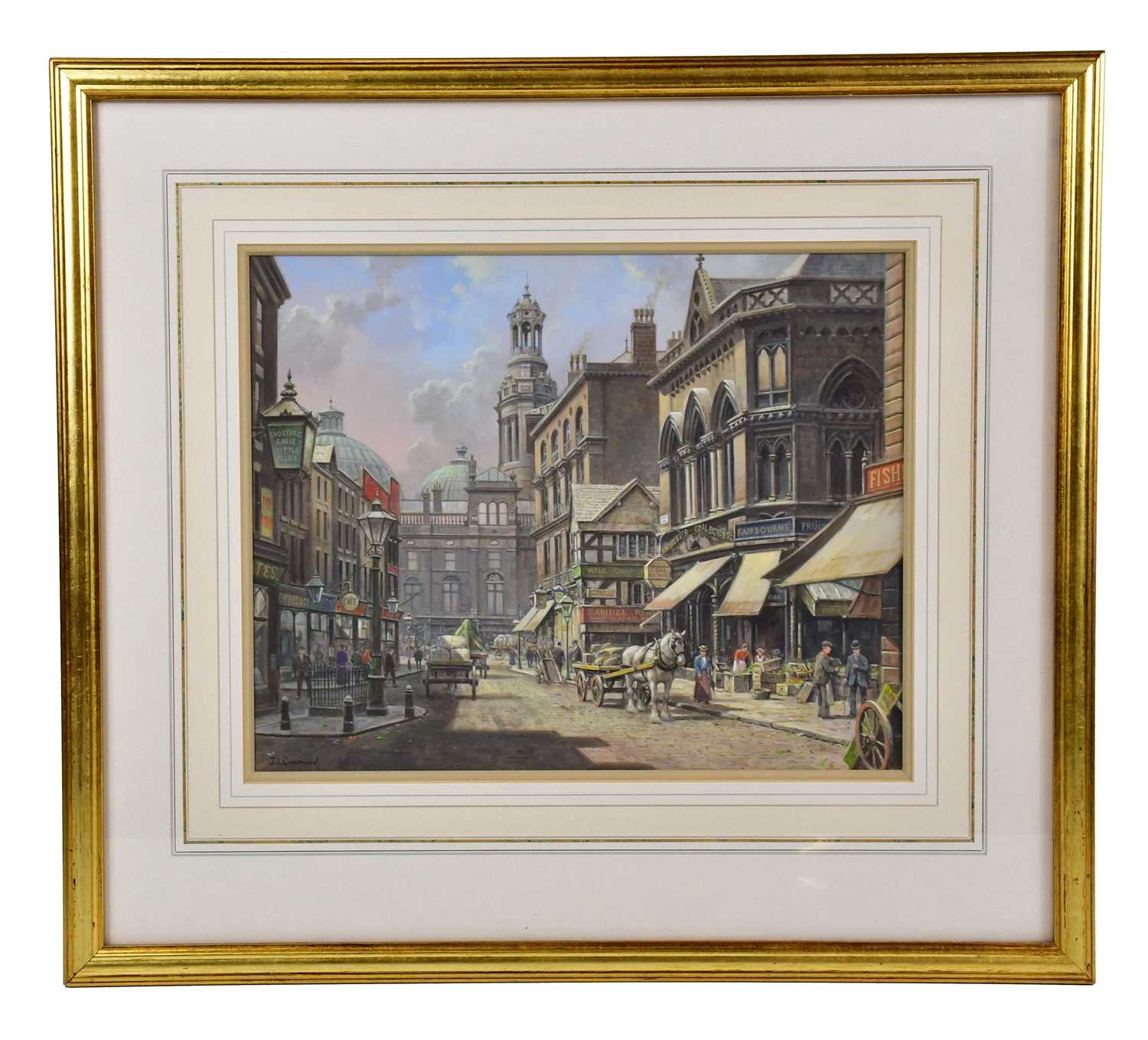 Lot 138 - JOHN L CHAPMAN (NORTHERN ARTIST, BLACKBURN,...