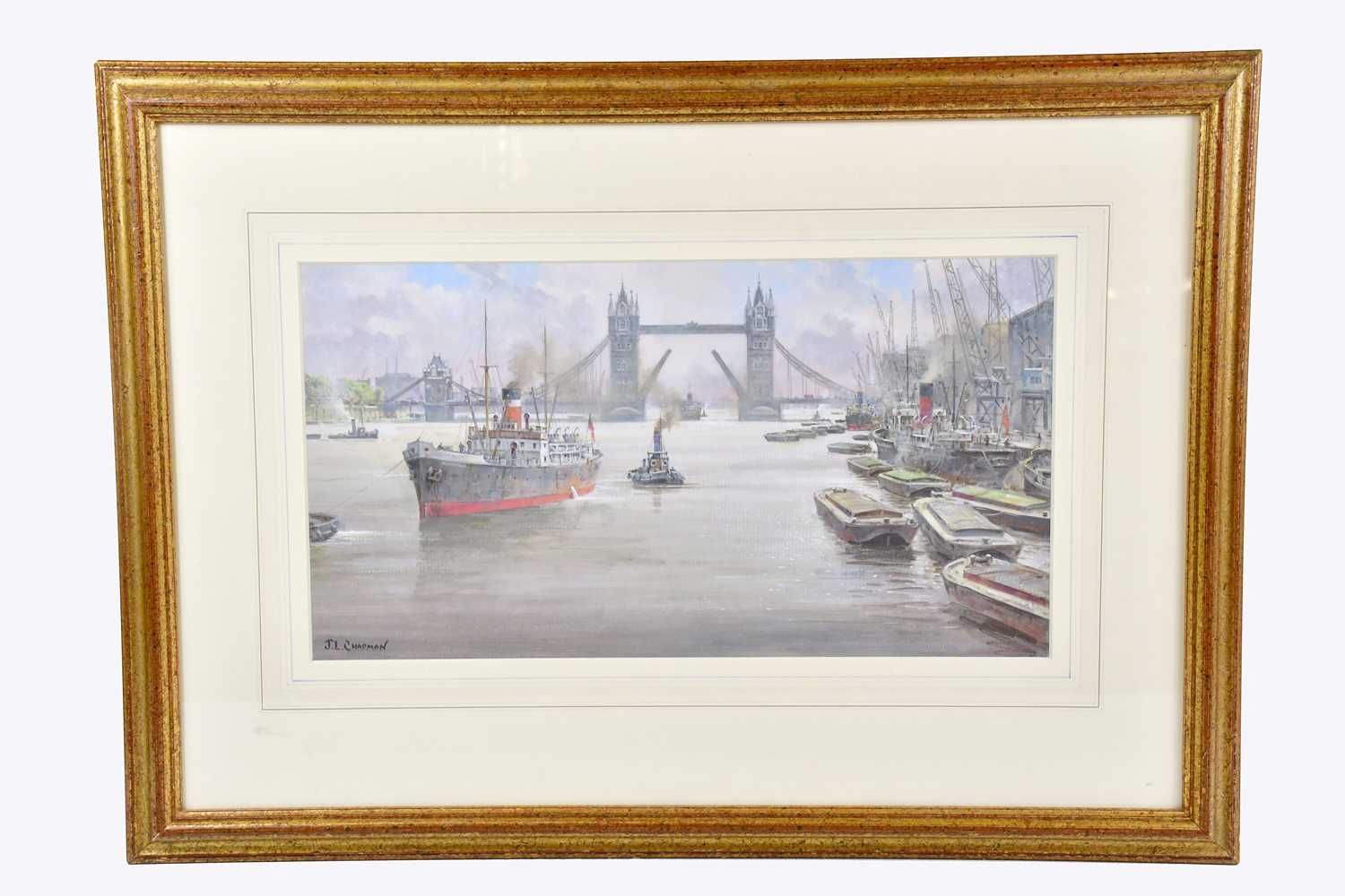 Lot 143 - JOHN L CHAPMAN (NORTHERN ARTIST, BLACKBURN,...