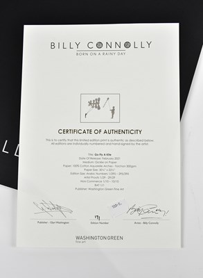 Lot 13 - SIR BILLY CONNOLLY CBE (born 1942); giclée...