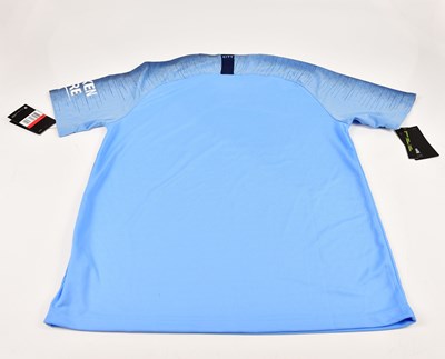 Lot 1288 - SERGIO AGUERO; an autographed replica...