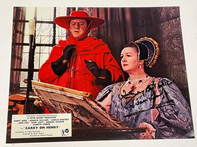 Lot 2140 - CARRY ON HENRY; a set of eight promotional...