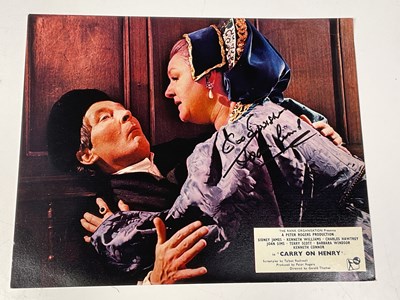 Lot 2140 - CARRY ON HENRY; a set of eight promotional...