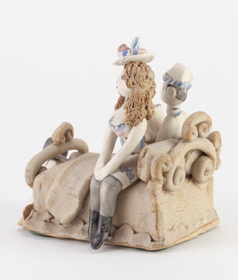 Lot 214 - HILARY BROCK (born 1933); a porcelain figure...