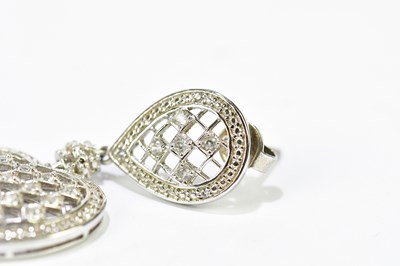 Lot 796 - A pair of silver gilt golden South Sea pearl...