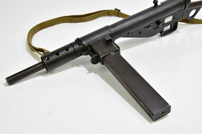 Lot 548 - STEN; a deactivated mark II 9mm sub-machine...