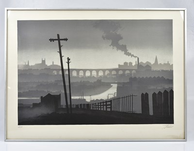 Lot 23 - TREVOR GRIMSHAW (1947-2001); pencil signed...