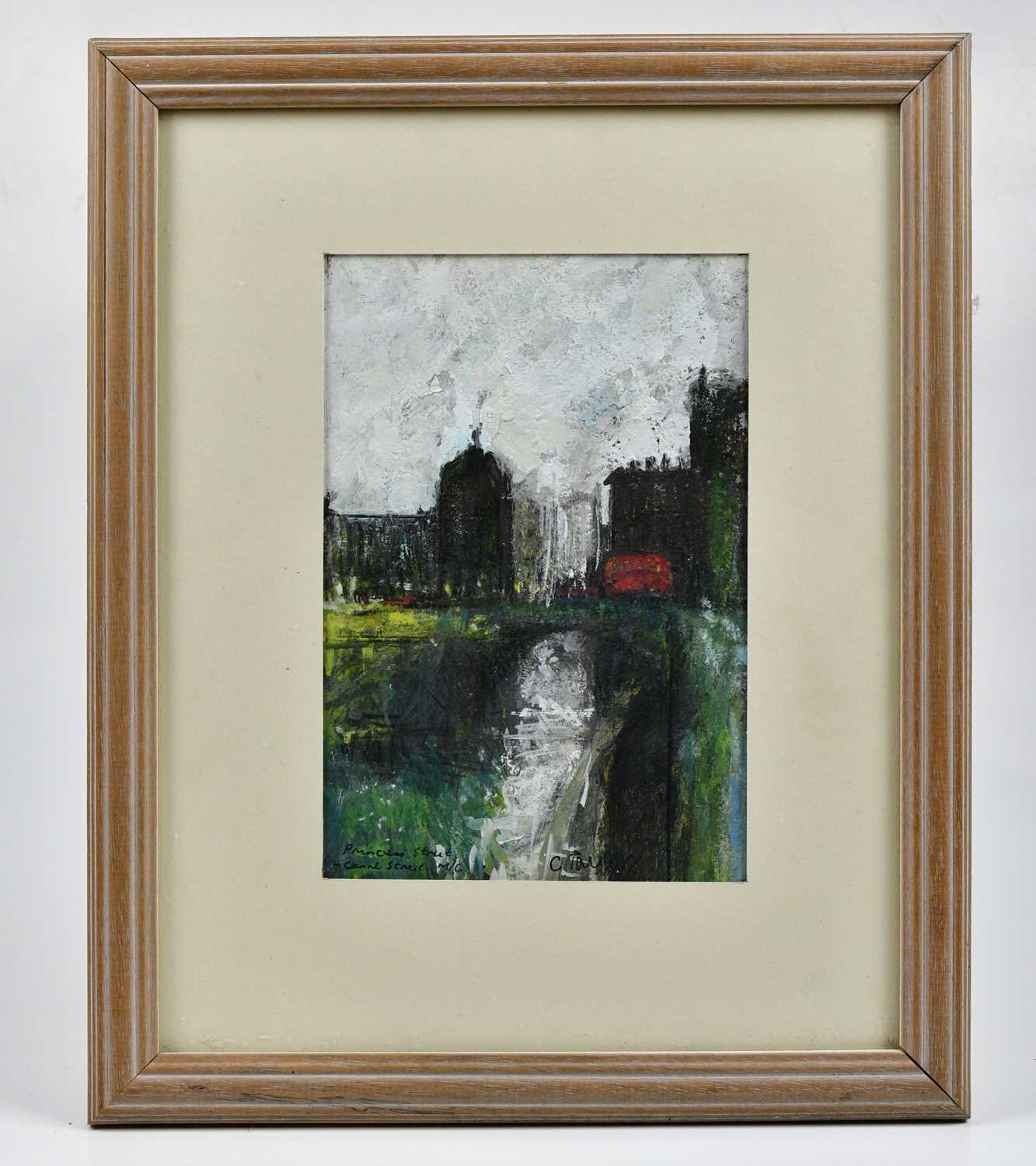 Lot 252 - CONSTANCE TAYLOR; mixed media, 'Princess...