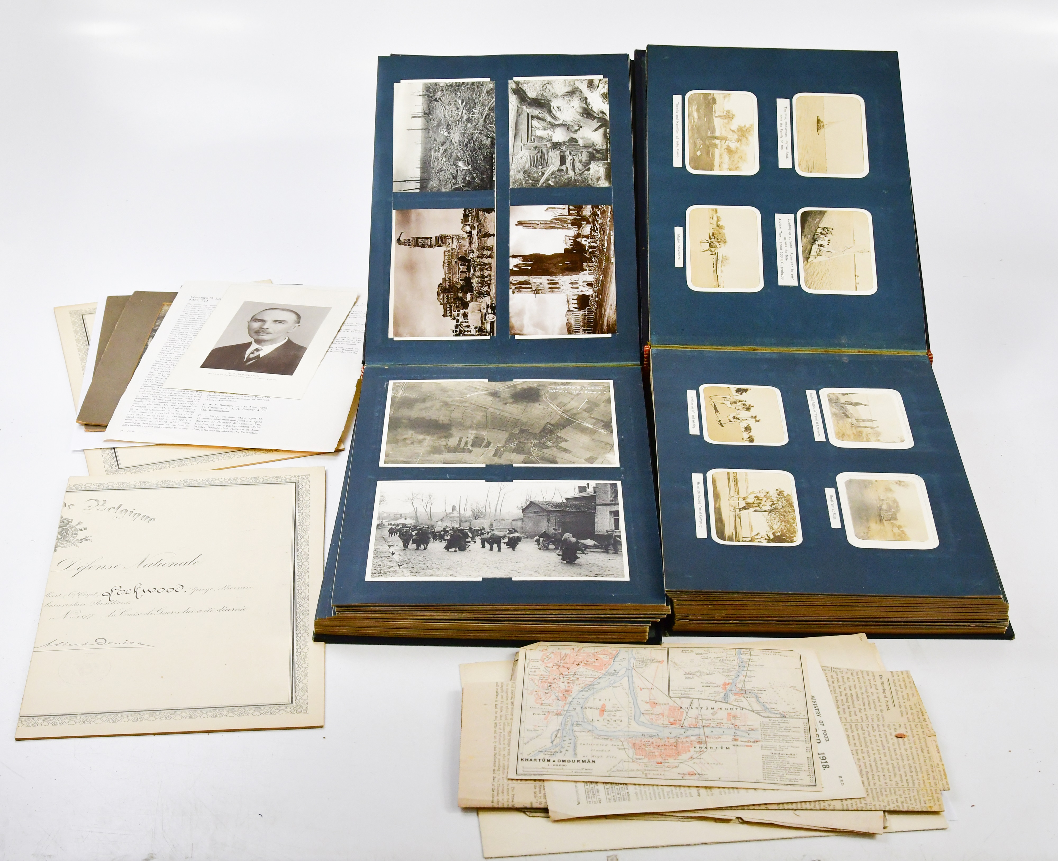 Lot 438 - A group of ephemera relating to Captain,