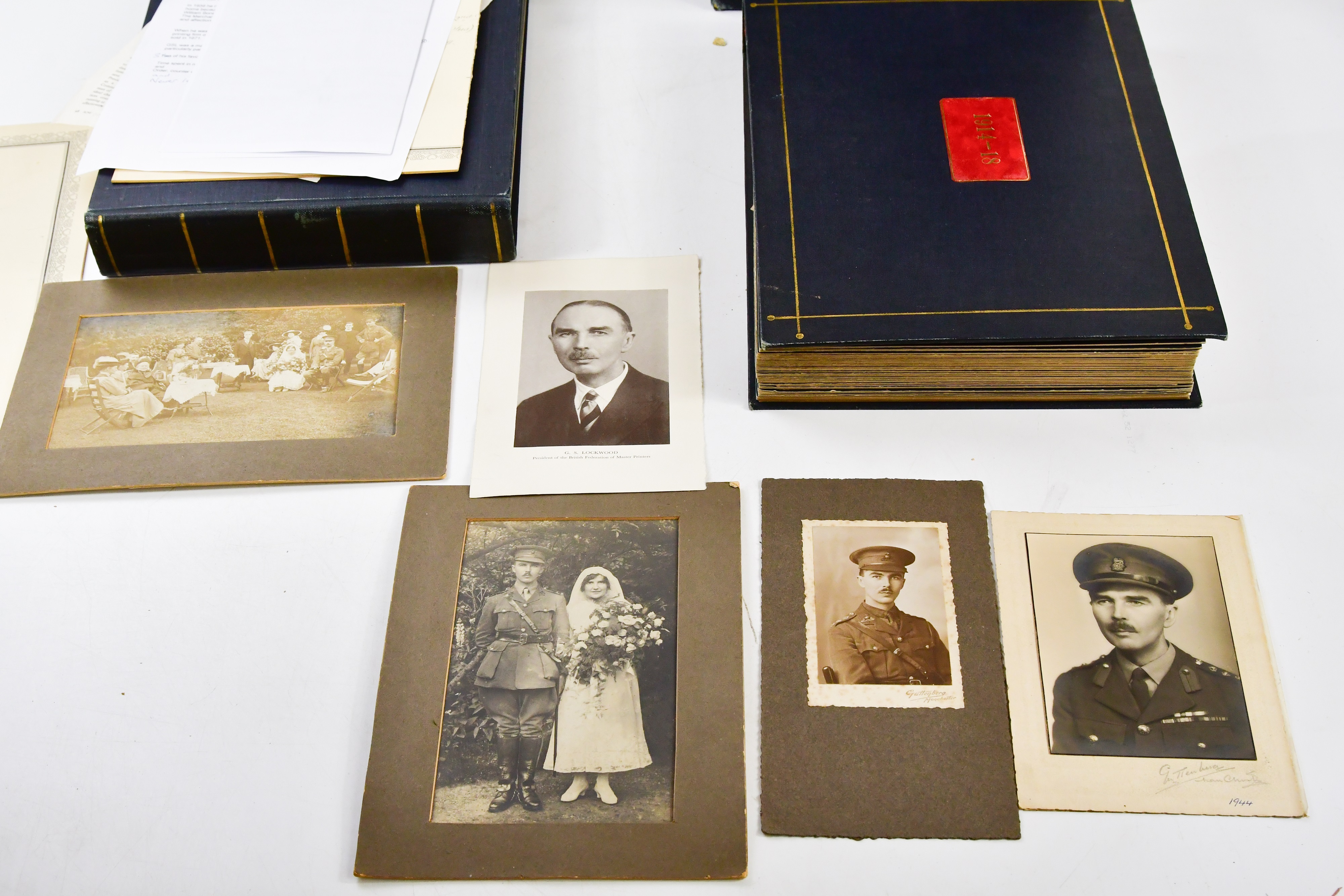 Lot 438 - A group of ephemera relating to Captain,