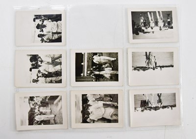 Lot 444 - Eight small original black and white...