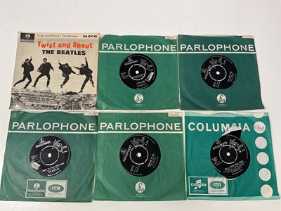 Lot 2050 - A small group of 45s including The Beatles,...