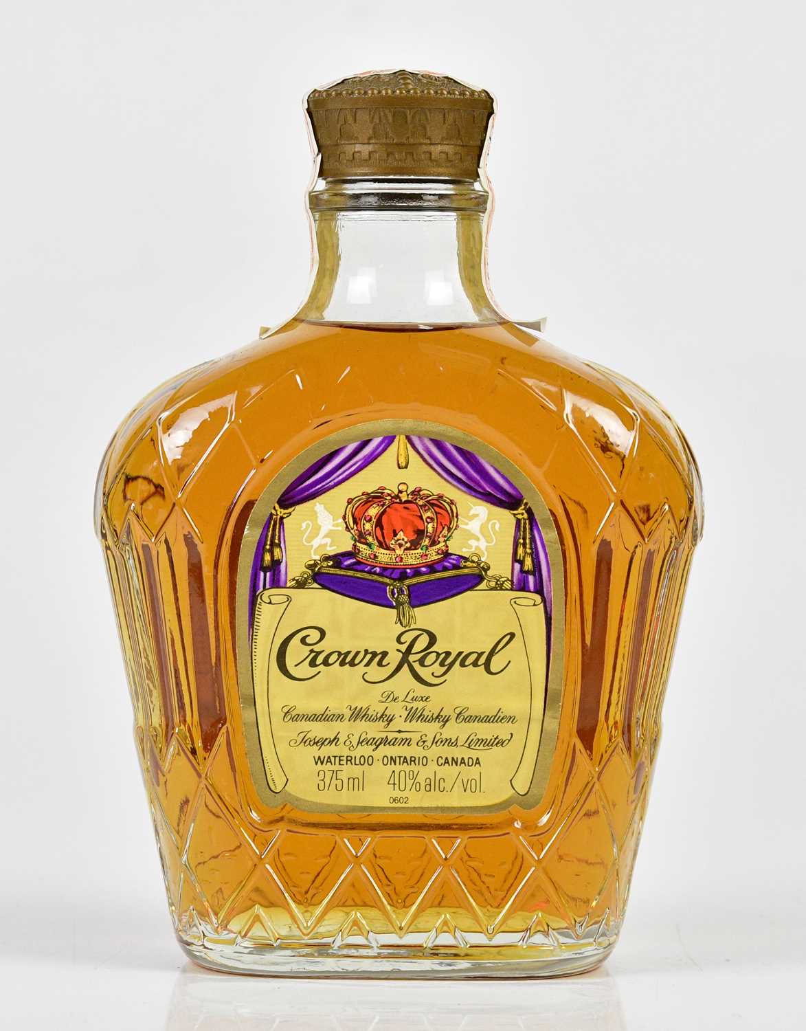 Lot 4082 - WHISKY; a single bottle Crown Royal Canadian...