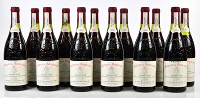 Lot 4127 - RED WINE; twelve bottles, Chateau De...