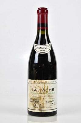 Lot 4122 - RED WINE; six bottles, La Tache, Appellation...