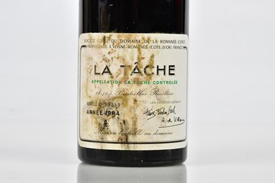 Lot 4122 - RED WINE; six bottles, La Tache, Appellation...