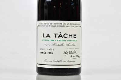 Lot 4122 - RED WINE; six bottles, La Tache, Appellation...