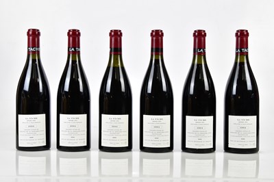 Lot 4122 - RED WINE; six bottles, La Tache, Appellation...