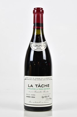 Lot 4122 - RED WINE; six bottles, La Tache, Appellation...