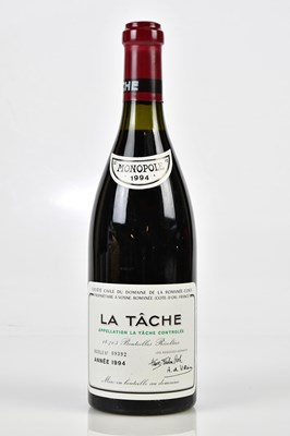 Lot 4122 - RED WINE; six bottles, La Tache, Appellation...