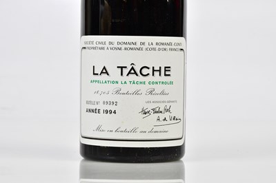 Lot 4122 - RED WINE; six bottles, La Tache, Appellation...