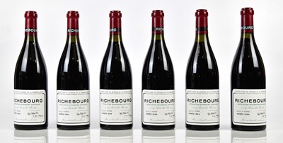 Lot 4123 - RED WINE; six bottles, Richebourg Appellation...