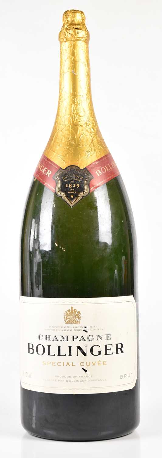 Lot 4130 - CHAMPAGNE; a Salmanazar bottle of Bollinger...