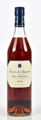Lot 4016 - COGNAC; a single bottle Baron De Sigognac,...