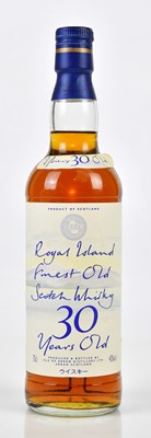 Lot 4017 - WHISKY; a single bottle Royal Island Finest...