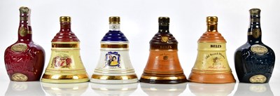 Lot 4064 - WHISKY; four Wade Ceramic Decanters to include...