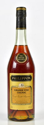 Lot 4107 - COGNAC; a single bottle Philippon Grande Fine...