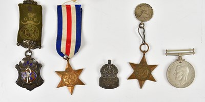 Lot 501 - A Malaya Campaign Medal named to AC1 K.Janson...