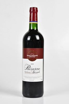 Lot 4158 - RED WINE; nine bottles Barons de Rothschild...