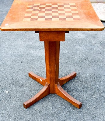 Lot 2570 - ELIZABETH C MCCAIG; a 20th century inlaid oak...