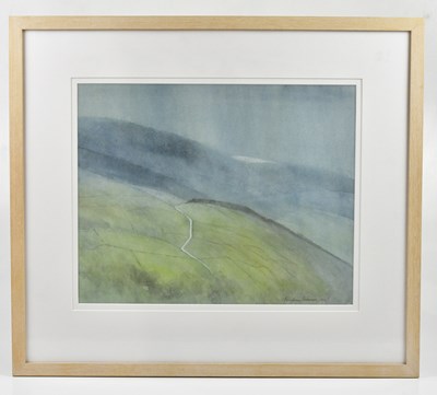 Lot 131 - GEOFFREY SALMON; watercolour, 'View on...