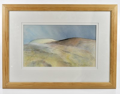 Lot 132 - GEOFFREY SALMON; thee landscape watercolours,...