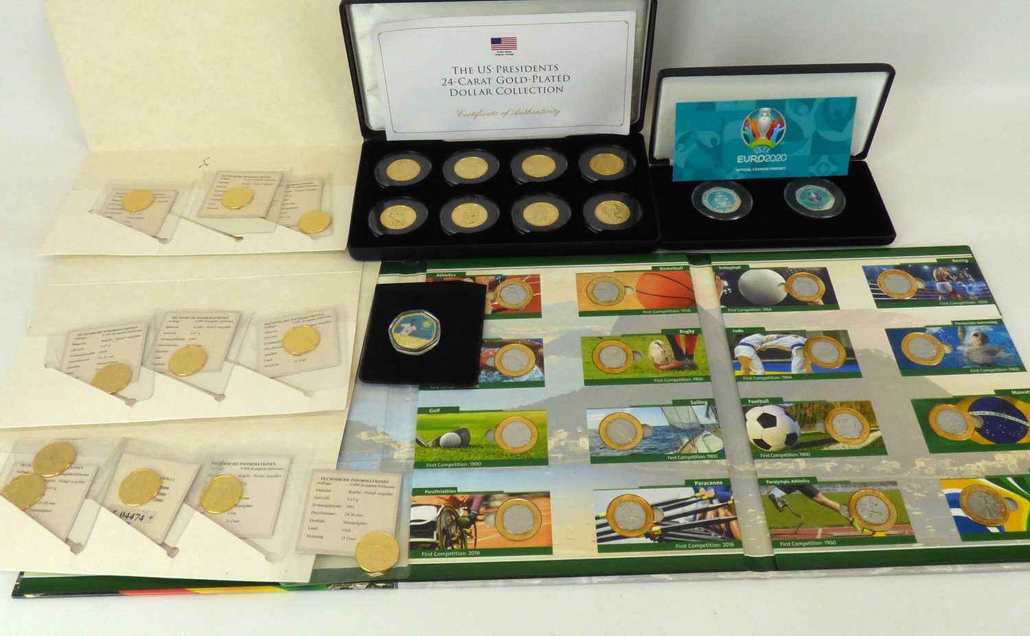 Lot 835 - Various modern collectors' coins
