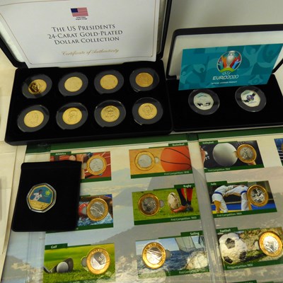 Lot 835 - Various modern collectors' coins