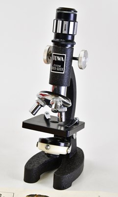 Lot 2238 - TOWA; a modern cased microscope, together with...