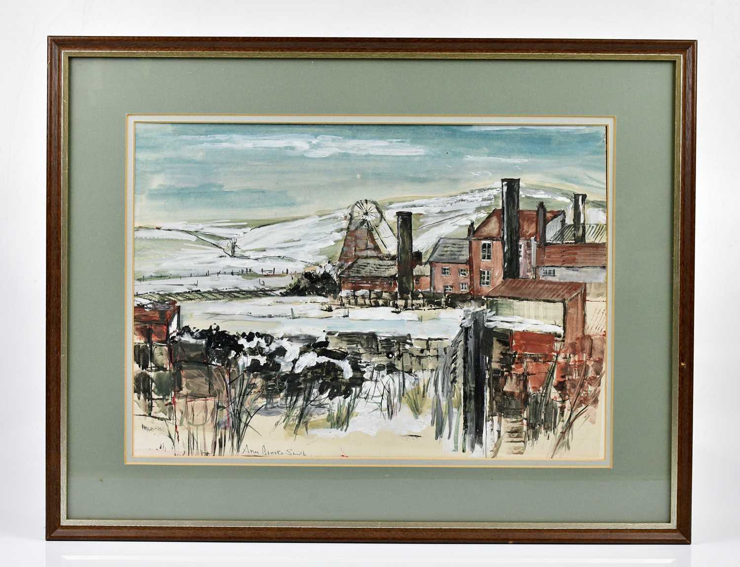 Lot 161 - MARIE MCCORMICK; watercolour, 'Church Lane,...