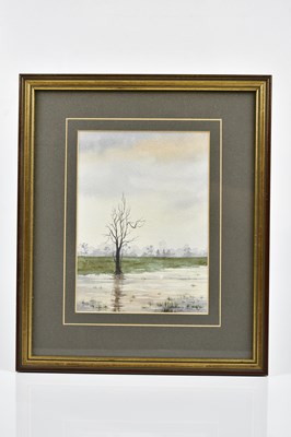 Lot 161 - MARIE MCCORMICK; watercolour, 'Church Lane,...