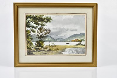 Lot 161 - MARIE MCCORMICK; watercolour, 'Church Lane,...