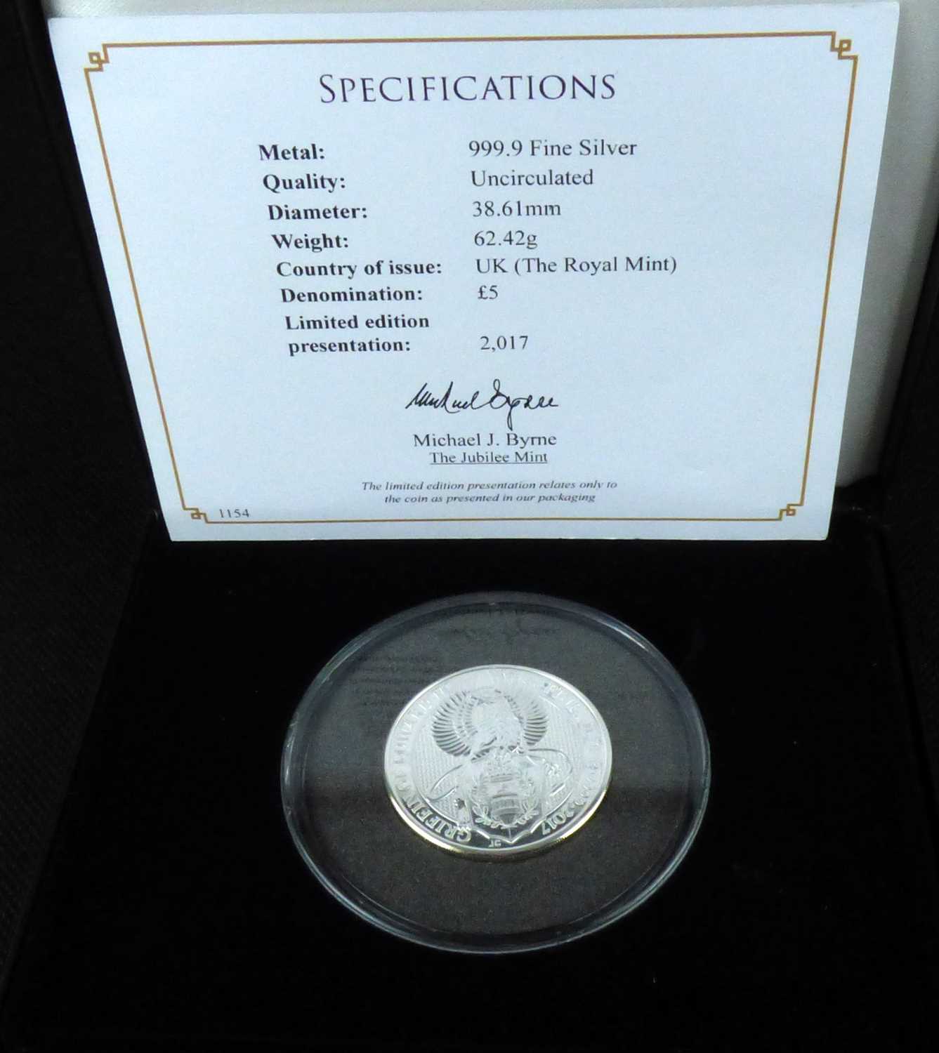 Lot 811 JUBILEE MINT;