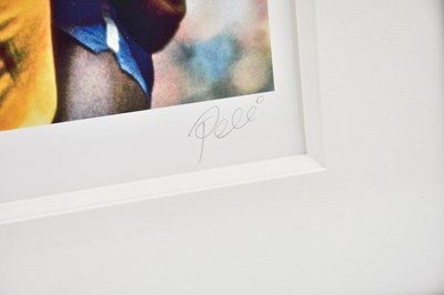 Lot 1306 - PELE; a pencil signed limited edition print of...