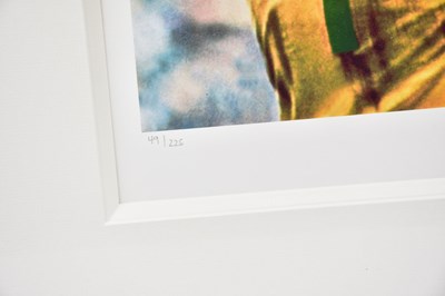 Lot 1306 - PELE; a pencil signed limited edition print of...