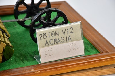 Lot 656 - A contemporary scratch built model of a tank...