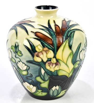 Lot 87 - RACHEL BISHOP FOR MOORCROFT; a bulbous vase...