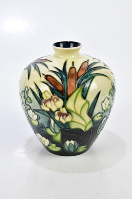 Lot 87 - RACHEL BISHOP FOR MOORCROFT; a bulbous vase...