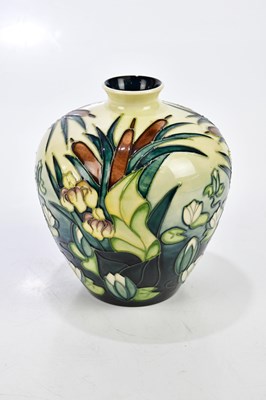 Lot 87 - RACHEL BISHOP FOR MOORCROFT; a bulbous vase...