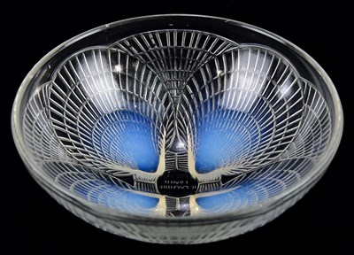 Lot 244 - RENE LALIQUE; a 'Coquilles' opalescent and...